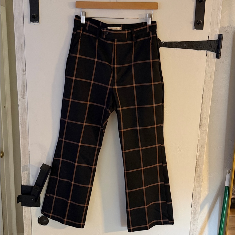 Levi's Math Club Trouser Flare Pants in Bonnie Plaid Rinse